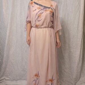 Vintage David Morris Chiffon Gown | Late 1970s–Early 1980s